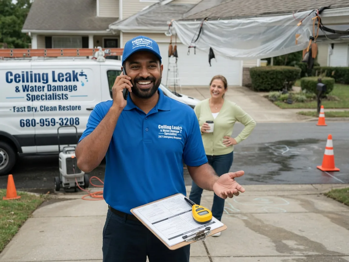 Ceiling Leak Cleanup Hope, MN FAQs